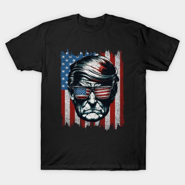 Cool Donald Trump for President 2024 T-Shirt by screamingfool